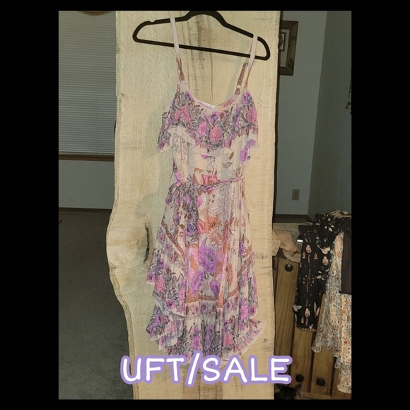 ❌️SOLD❌️Spell Siren Song Strappy Midi Dress Size S - Picture 3 of 6